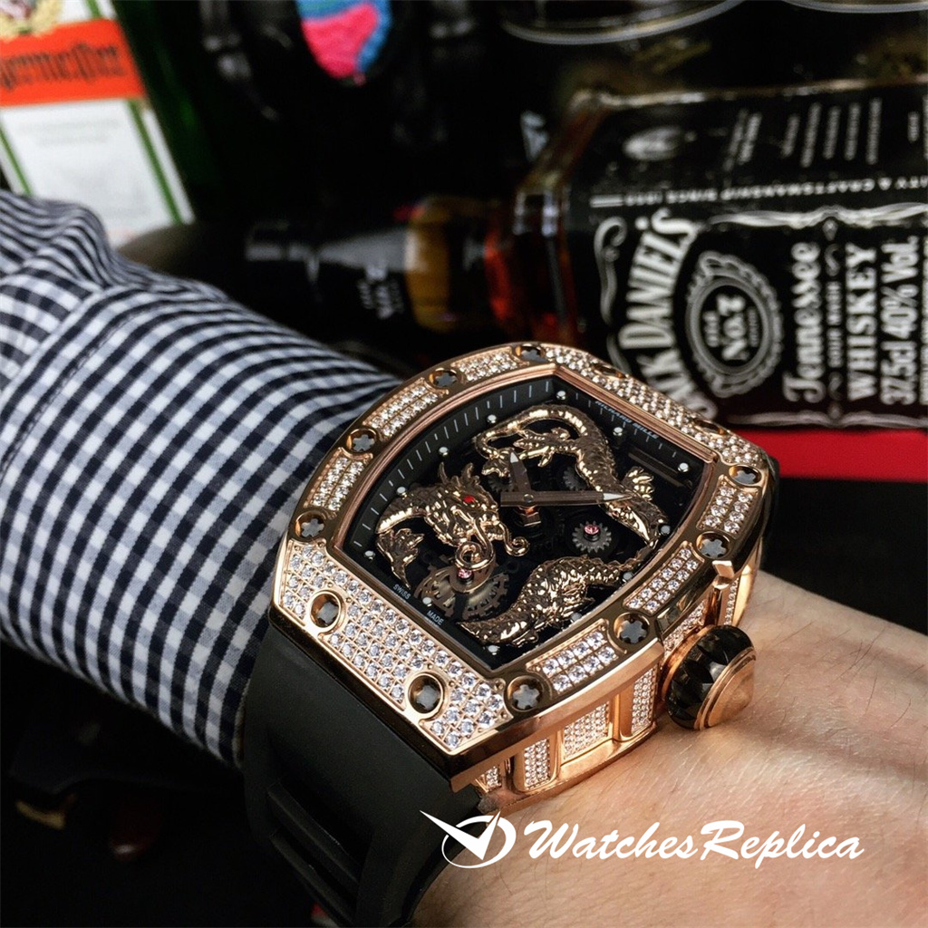 Richard Mille RM57 01 Jackie Chan Serie Dragon Replica Uhren